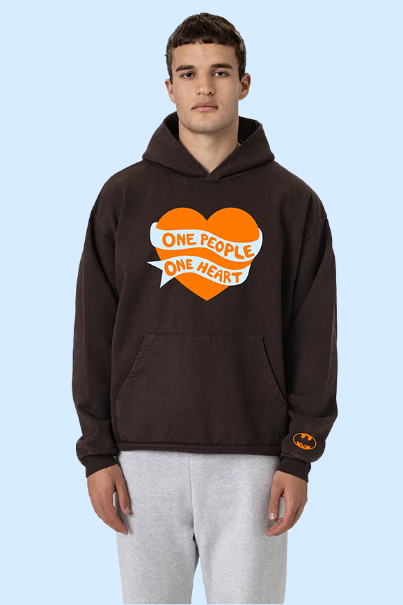 ONE PEOPLE ONE HEART HOODIE